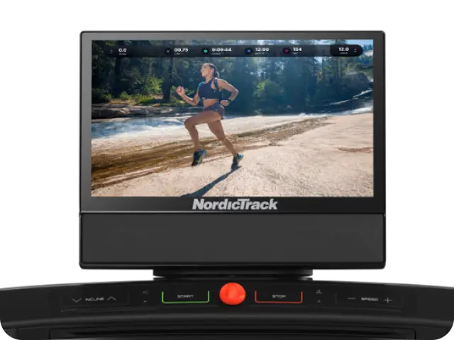 NordicTrack treadmill with built-in iFIT Pro touchscreen